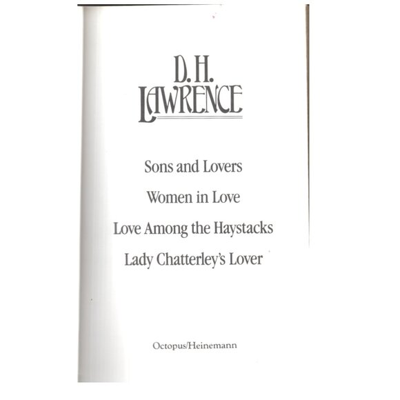 Bound in Passion The D.H. Lawrence Literary Collection 1983 Hard Cover Gold Trim - Picture 5 of 6